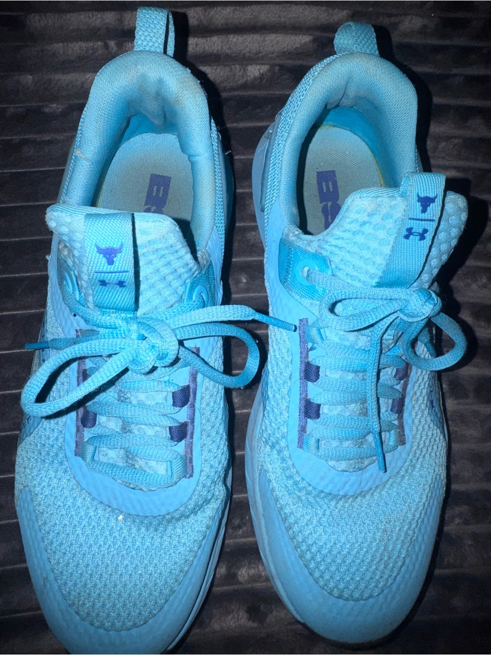 Under Armour Women's Aqua Blue Athletic Sneakers